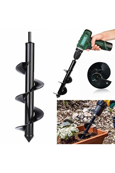 Genel Markalar Matkap Ucu Üniversal Toprak Burgu Aparatı 20 Cm