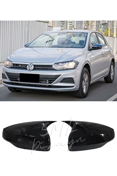SML Dizayn Volkswagen Polo Mk6 2018-2021 Batman-yarasa Ayna Kapağı (plastik) ...