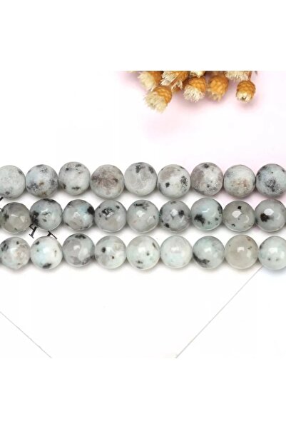 RLX BUJİTERİ Σειρά φυσικής πέτρας Ματ Τζάσπερ-8 Mm Υλικό κοσμήματος