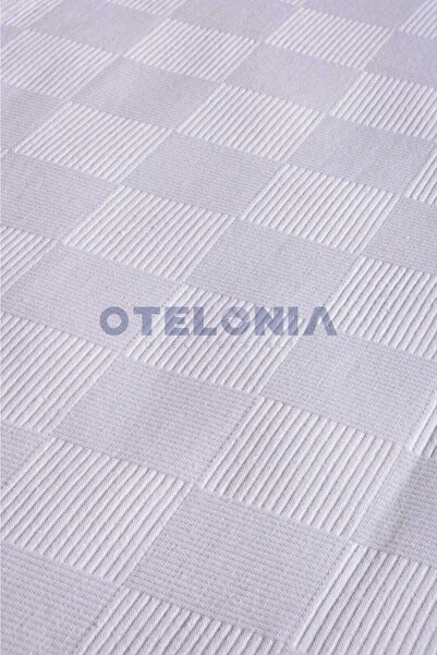 Otelonia Hotel Series Large Checkerboard Pattern Hotel Pike Double 200x230cm