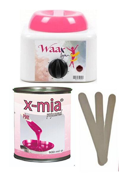 x-mia Pink (pembe)titanyum Pudralı Konserve Sir Ağda+ağda Makinası 800 Ml