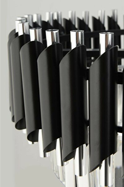 MATMAZEL AKSESUAR Zamira 50 Cm Lik Kristal Taşlı Lüks Avize