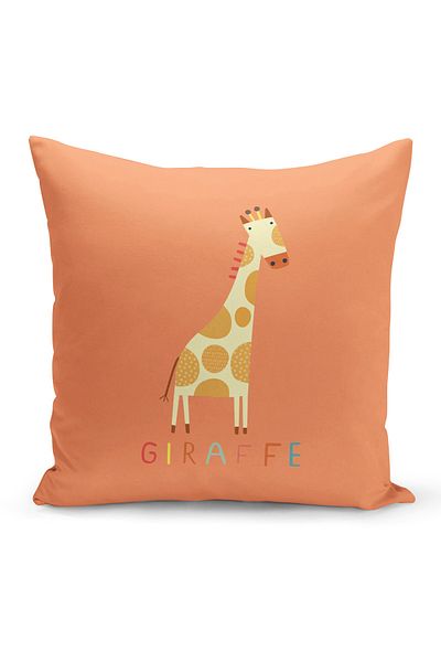 Filamente Children's Baby Room Digital Printed Throw Pillow Cover