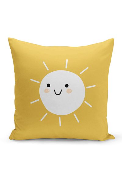 Filamente Children's Baby Room Digital Printed Throw Pillow Cover
