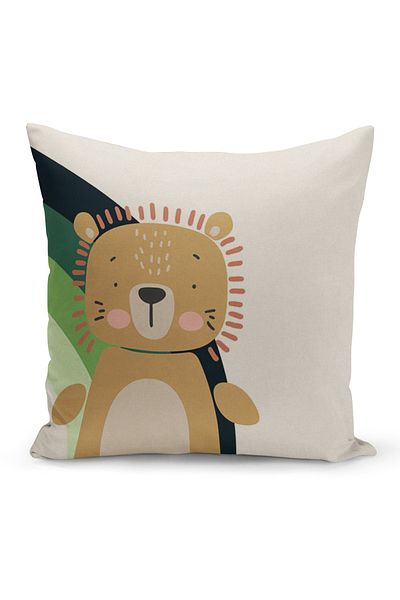 Filamente Children's Baby Room Digital Printed Throw Pillow Cover
