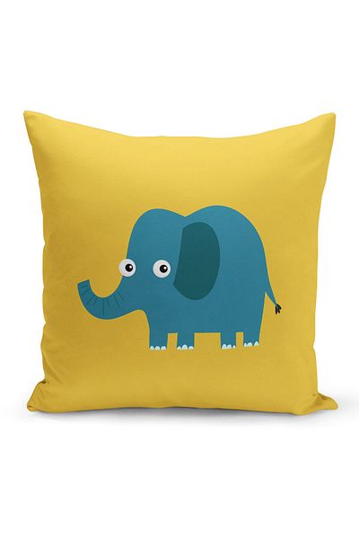 Filamente Children's Baby Room Digital Printed Throw Pillow Cover