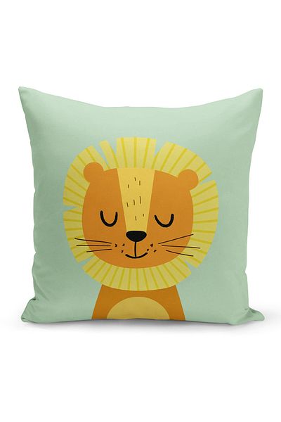 Filamente Children's Baby Room Digital Printed Throw Pillow Cover