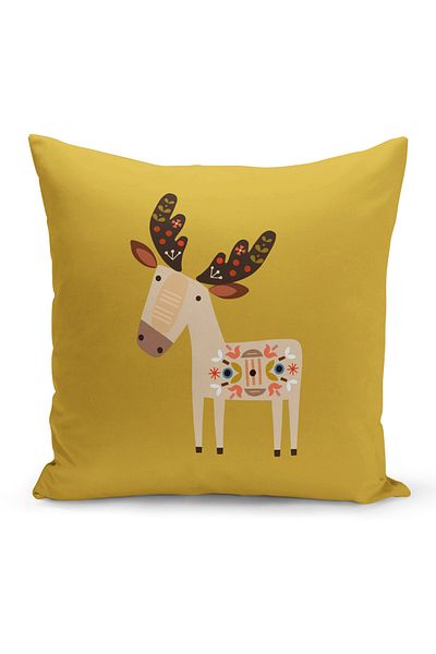 Filamente Children's Baby Room Digital Printed Throw Pillow Cover