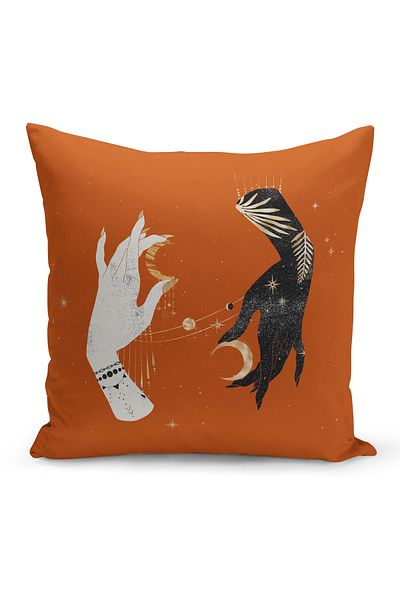 Filamente Digital Printed Double Sided Throw Pillow Cover