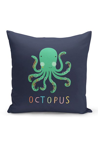 Filamente Children's Baby Room Digital Printed Throw Pillow Cover