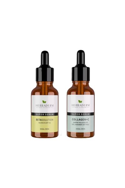Herbaderm Super Serum Betasolutıon 30 Ml Ve Collagen+c 30 Ml