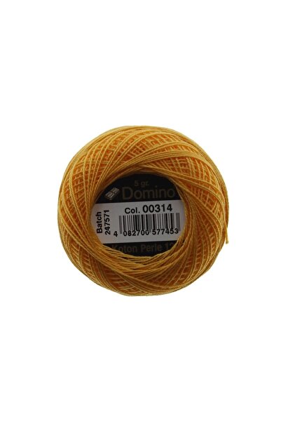 domino خيط تطريز كوتون بيرل 5 جرام رقم: 12 - 00314