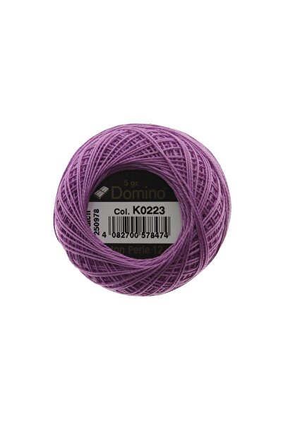 domino خيط تطريز كوتون بيرل 5 جرام رقم: 12 - K0223