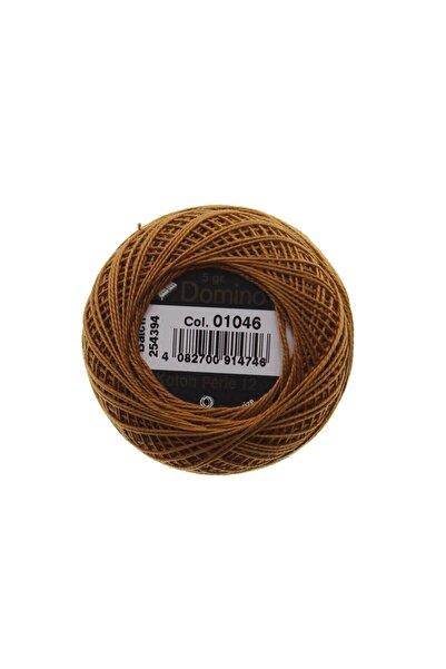 domino خيط تطريز كوتون بيرل 5 جرام رقم: 12 - 01046