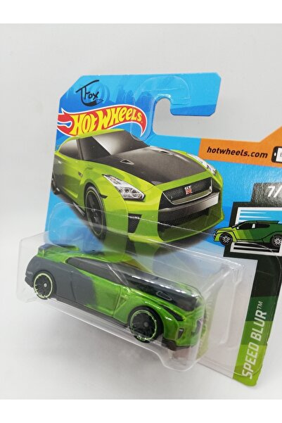 HOT WHEELS 17 Nissan Gt-r [r35] - Guaczilla Yeşil Godzilla