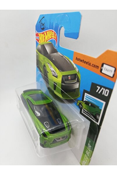 HOT WHEELS 17 Nissan Gt-r [r35] - Guaczilla Yeşil Godzilla
