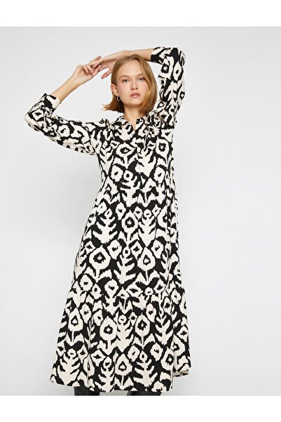 Correction mosaic sweater Koton Elbise Modelleri ve Fiyatları 2022 - Trendyol