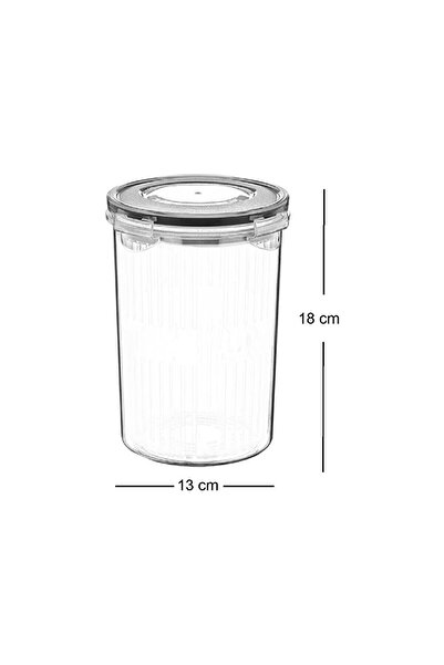 Meleni Home Set of 2 Olive Bowl with Strainer - Olive Pickle Storage Container 1.5 Lt