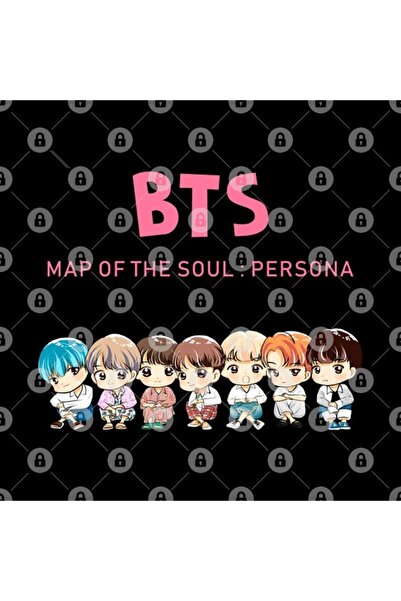 Öz Kupa Kpop Bts Chibı Map Of The Soul : Persona Cup