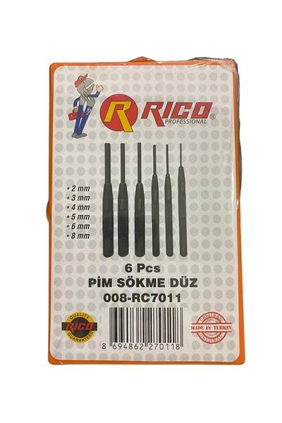 Rico 6 Parça Konik Zımba Seti