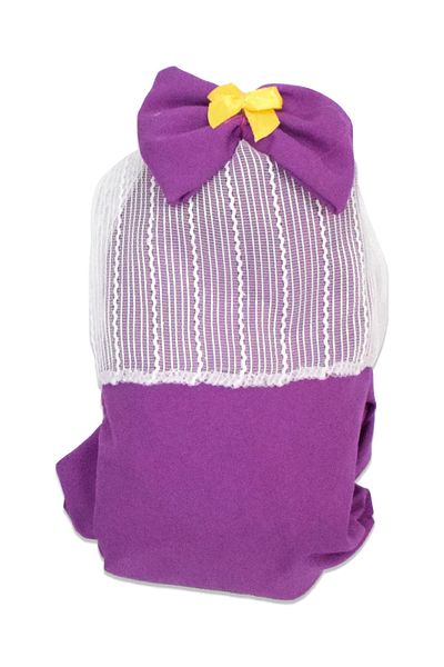 Hedicaret Luxury Bird Cage Tulle Large Size Purple Cage Tulle L