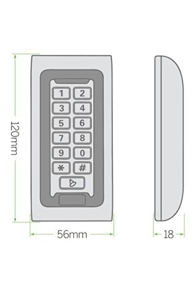ALGATEC Password/ Card Reader Control Unit - Proximity