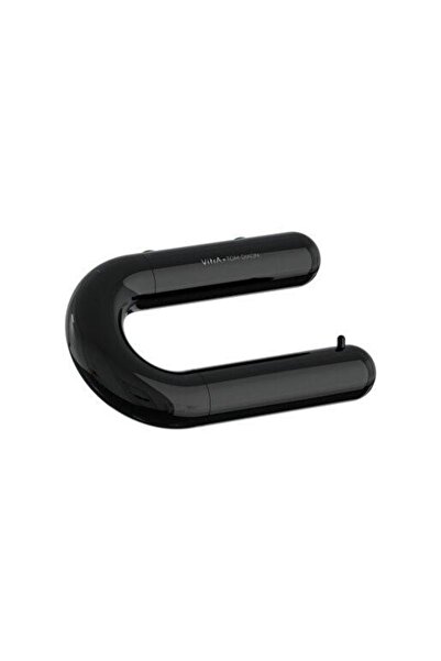 VitrA A4456539 Lıquıd Tuvalet Kağıtlığı, Parlak Siyah