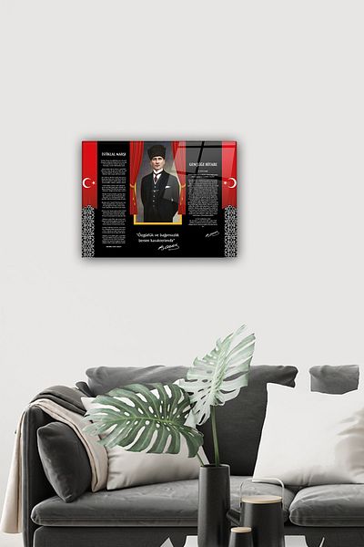 Decorita Masa din sticla |   Seria Ataturk |   5