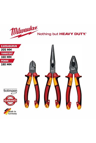 Milwaukee 3 Parça Set 1000v T4932464575