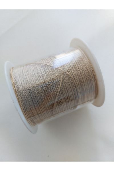 Bonanka Beige Color 100 Meters Parachute Macrame Bracelet Knitting Rope (1.0 MM)