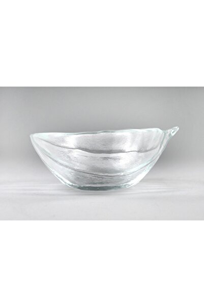 HERITAGE Glass Pumpkin Soup Salad Bowl Transparent 12 Cm