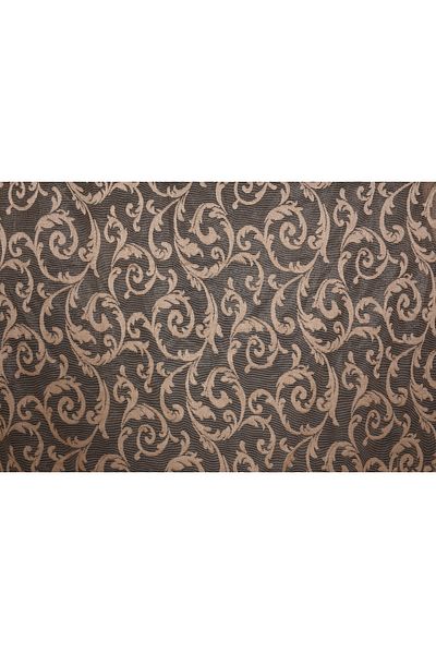 AKÇA TEKSTİL Sultan 2 Mink Color Single Wing Ready-made Planted Pleated Background Curtain 300*260 Cm