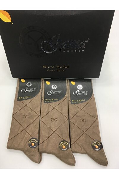 Gama Çorap 3 части Micro Modal 100% естествени дебели зимни мъжки чорапи без шарки, без найлон