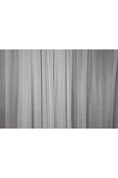 AKÇA TEKSTİL Κουρτίνα με πλισέ φόντο με κρεμ χρώμα με συχνές κηλίδες, έτοιμη ...