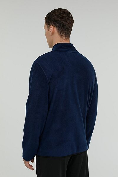 lumberjack Ανδρικό φλις με φερμουάρ Nordic Navy Blue 2wsn1652pr