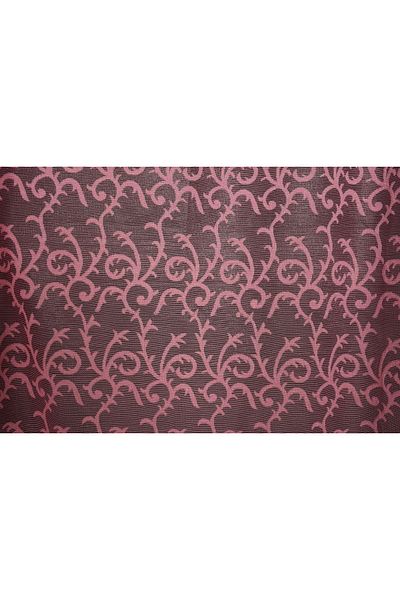 AKÇA TEKSTİL Shawl Pink Color Single Wing Ready Made Planted Pleated Background Curtain 300*260 Cm