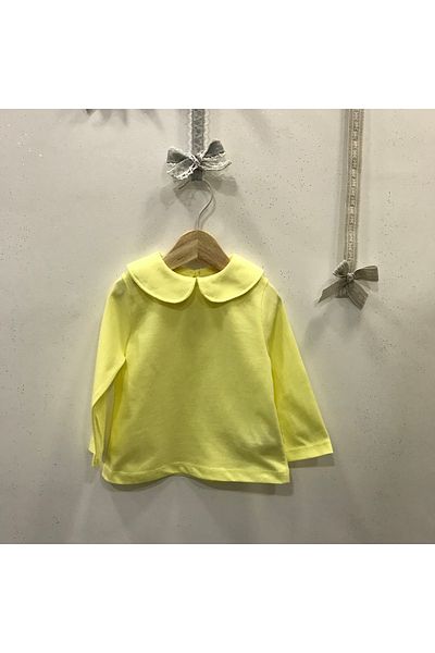 Çikoby Baby Girl Baby Collar T-Shirt
