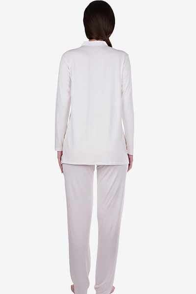 AYYILDIZ 59469 Set pijama ecru