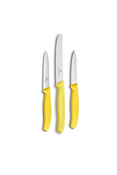 Victorinox Swiss Classic Sarı Soyma Seti