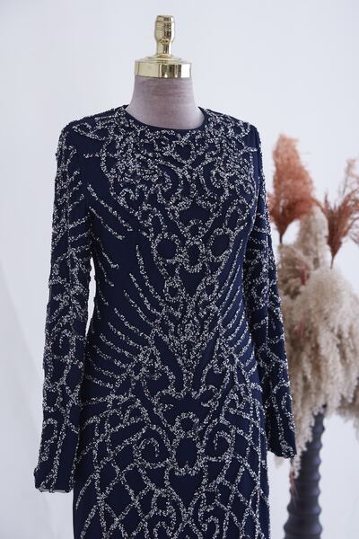 Larache Ahu Balık Tesettür Abiye