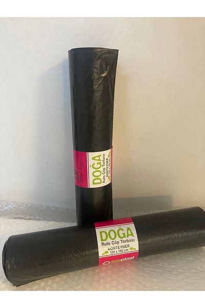 Doğa Ecoplast Container Garbage Bag 120x150 Cm 700 gr 2 Rolls