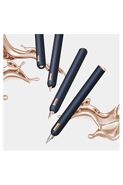 Lamy Dialog Cc Dolma Kalem 14k Altın M Uç Mavi 81m-m