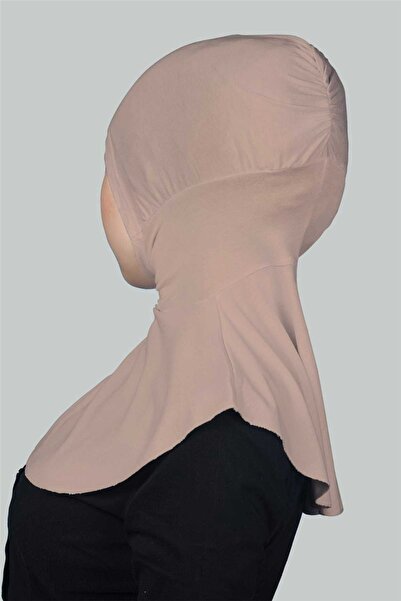 Altobeh Women's Hijab Practical Neck Collar Hijab - Athlete Bonnet - Powder