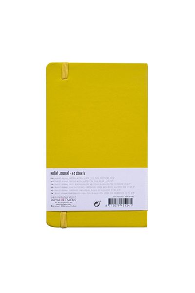 Bruynzeel Painting Drawing Notebook 13 X 21 Cm - 140 Gr64 YprYellow Hard Cover