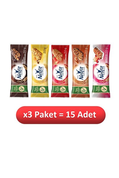 Nestle Nesfit Tam Tahıllı Bar Karışık X 15 Adet
