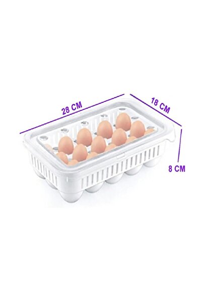 WAPPA Egg Cup 15 Egg Storage Container Refrigerator Egg Box