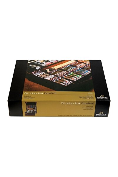 Rembrant Yağlı Boya Takımı Box Excellent 19 X 15 Ml + 18 X 40ml + 3 X 60ml + 1 X 150ml + 26 Aks. (ahşap Kutu)