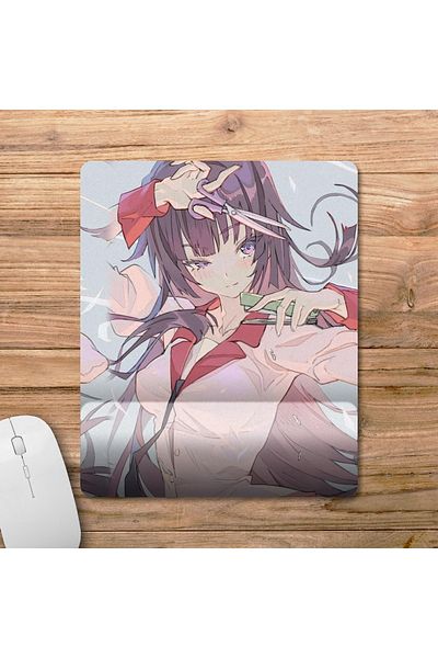 Pixxa Monogatari - موديل لوحة الماوس Senjougahara Hitagi مع مسند للمعصم - 1