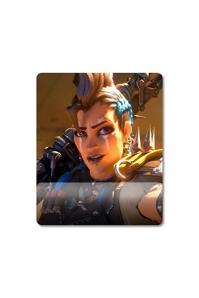 Pixxa لوحة ماوس مدعومة للمعصم من Overwatch 2 - Junker Queen - موديل 2