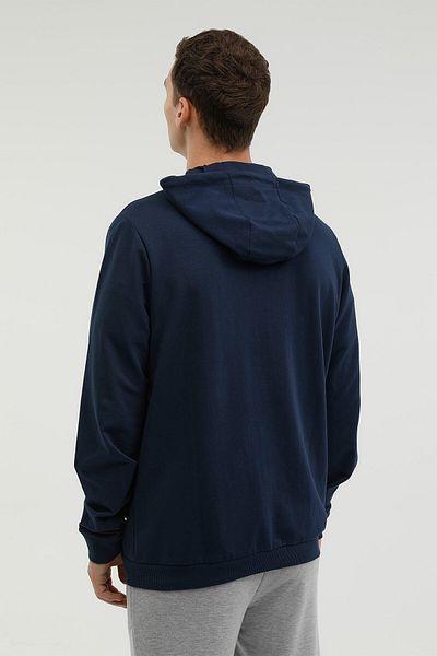 Kinetix M-sn87 Basıc Full Zip Hoo Lacivert Erkek Eşofman Üstü